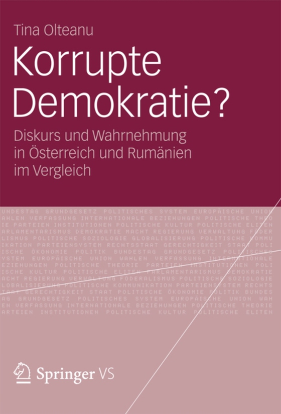 Korrupte Demokratie? (e-bog) af Olteanu, Tina