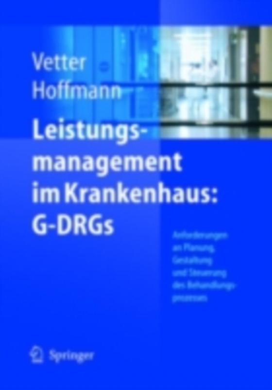 Leistungsmanagement im Krankenhaus: G-DRGs (e-bog) af -