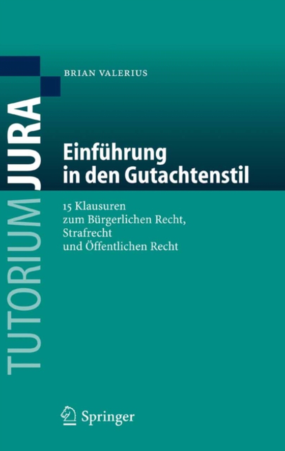 Einführung in den Gutachtenstil