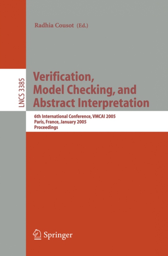 Verification, Model Checking, and Abstract Interpretation (e-bog) af -