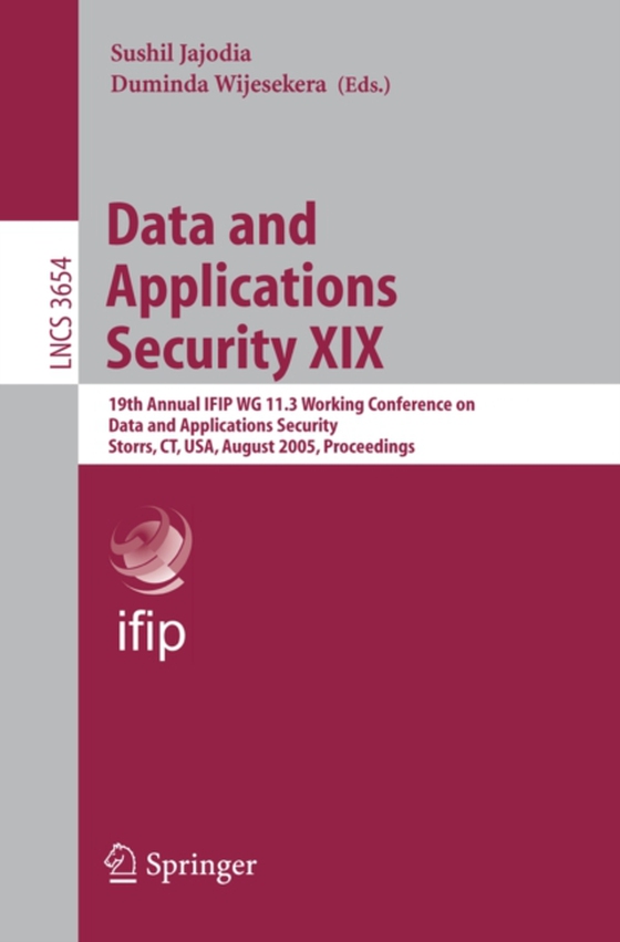 Data and Applications Security XIX (e-bog) af -