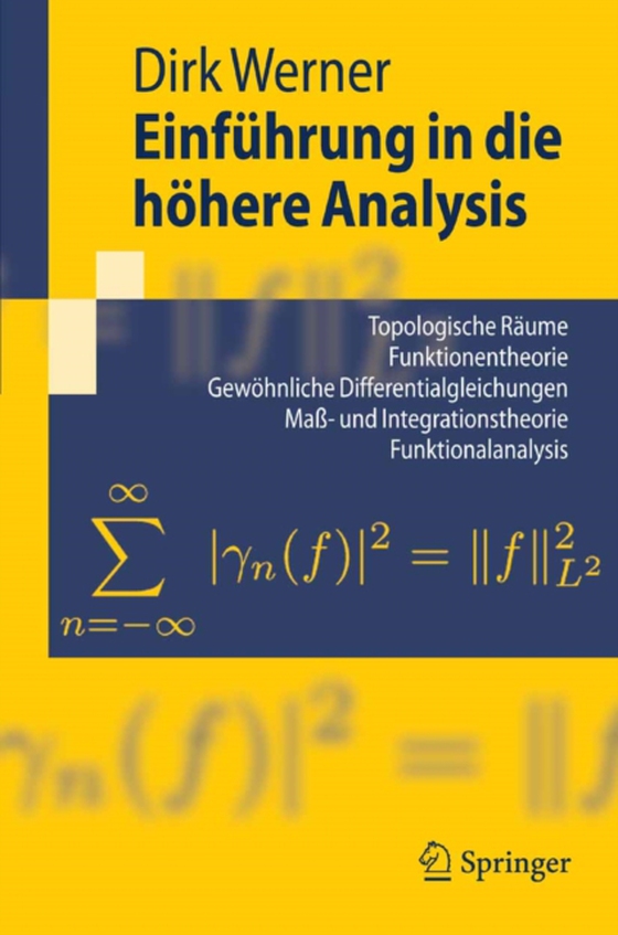 Einführung in die höhere Analysis (e-bog) af Werner, Dirk