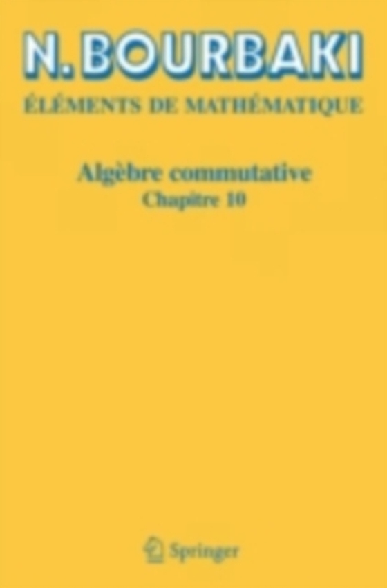 Algèbre commutative (e-bog) af Bourbaki, N.