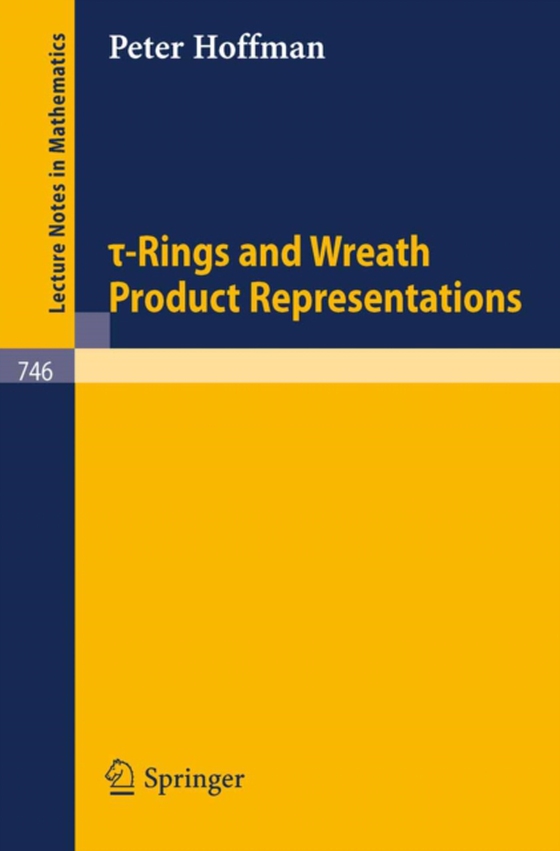 Tau-Rings and Wreath Product Representations (e-bog) af Hoffman, Peter