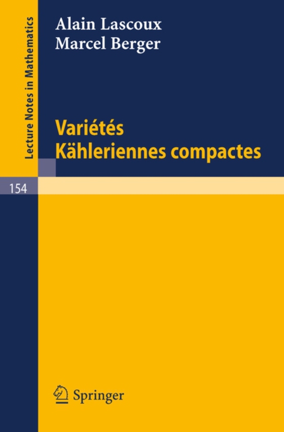 Varietes Kähleriennes Compactes (e-bog) af Berger, Marcel