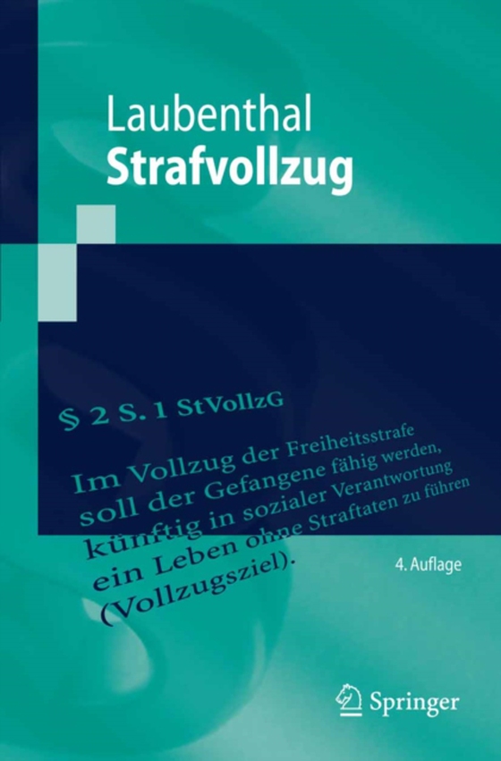 Strafvollzug (e-bog) af Laubenthal, Klaus