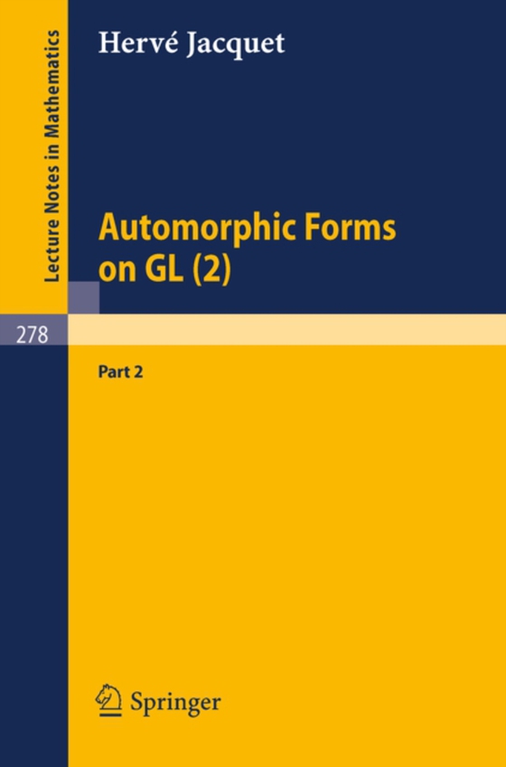 Automorphic Forms on GL (2) (e-bog) af Jacquet, H.