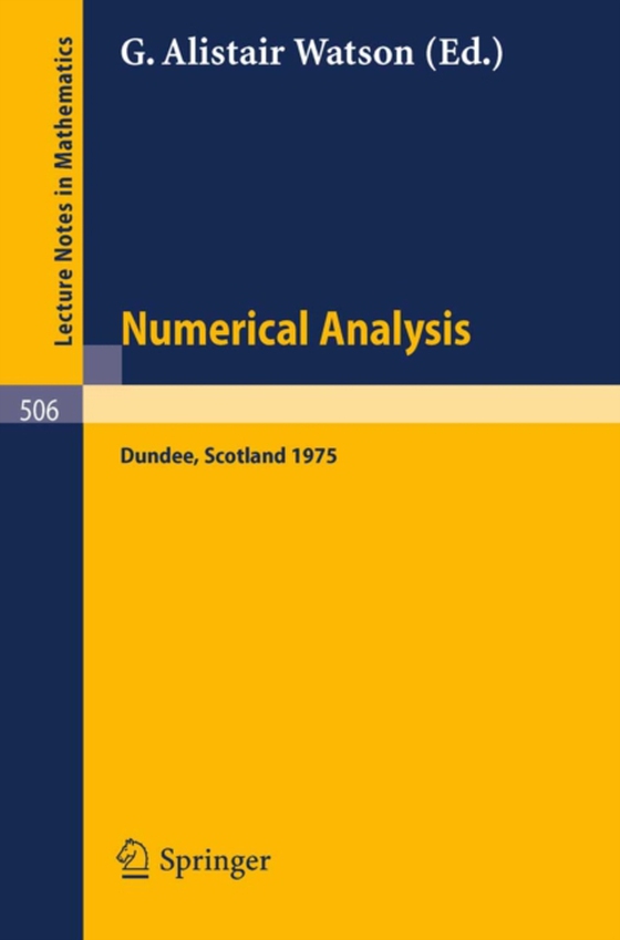 Numerical Analysis (e-bog) af -