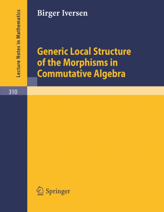 Generic Local Structure of the Morphisms in Commutative Algebra (e-bog) af Iversen, Birger