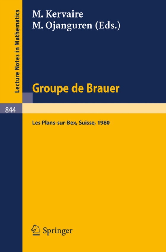 Groupe de Brauer (e-bog) af -