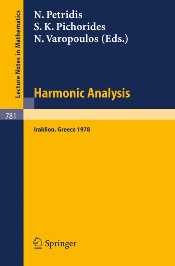 Harmonic Analysis 1978 (e-bog) af -