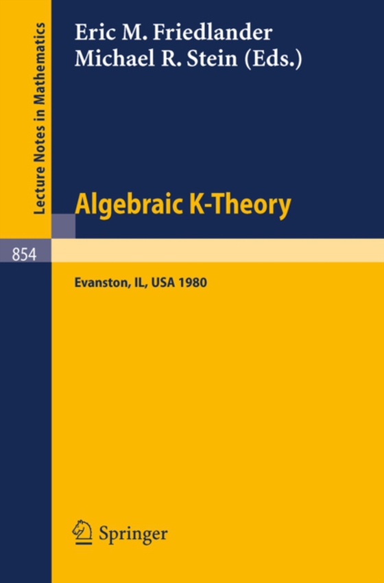 Algebraic K-Theory. Evanston 1980 (e-bog) af -