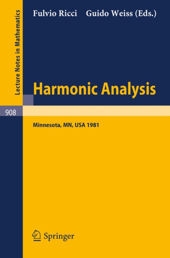 Harmonic Analysis (e-bog) af -