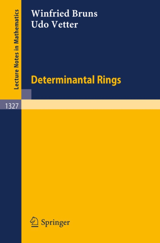 Determinantal Rings (e-bog) af Vetter, Udo