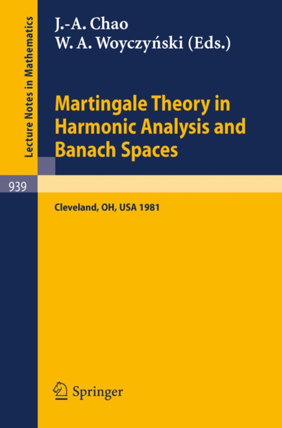 Martingale Theory in Harmonic Analysis and Banach Spaces (e-bog) af -