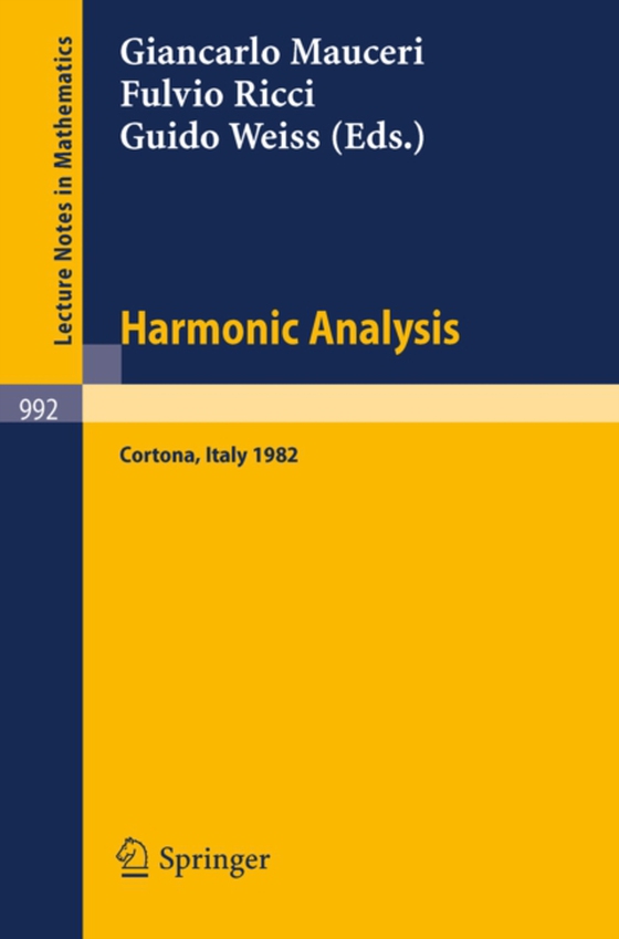 Harmonic Analysis (e-bog) af -