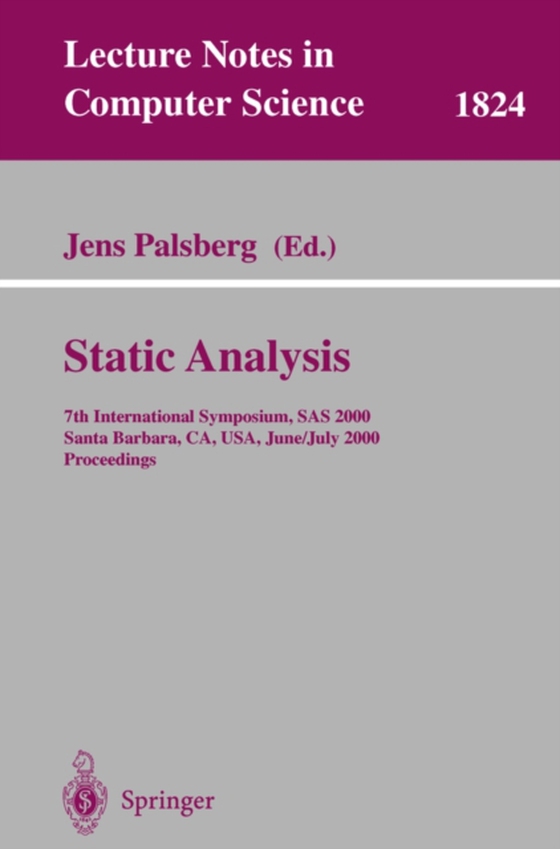 Static Analysis (e-bog) af -