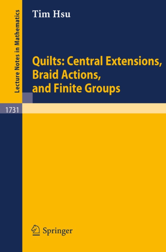 Quilts: Central Extensions, Braid Actions, and Finite Groups (e-bog) af Hsu, Tim