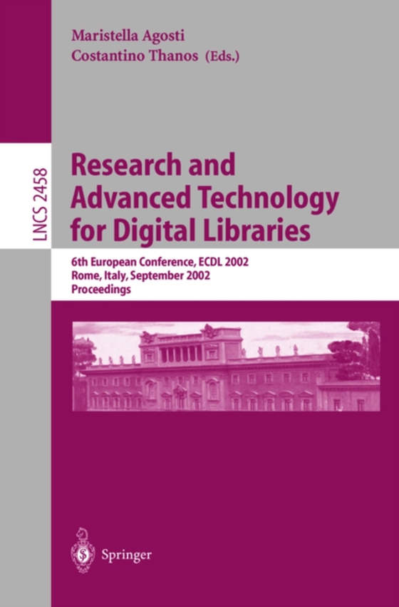 Research and Advanced Technology for Digital Libraries (e-bog) af -