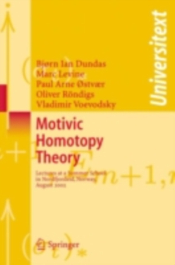 Motivic Homotopy Theory (e-bog) af Voevodsky, Vladimir