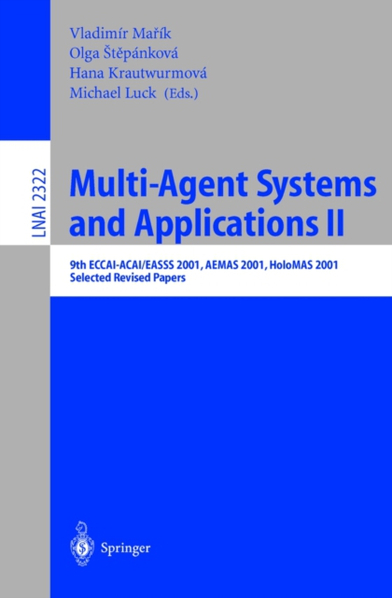 Multi-Agent-Systems and Applications II (e-bog) af -