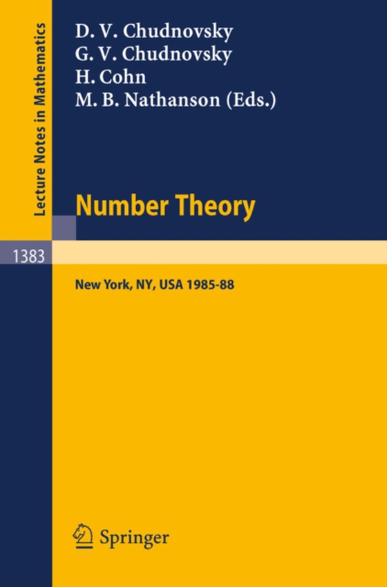 Number Theory (e-bog) af -