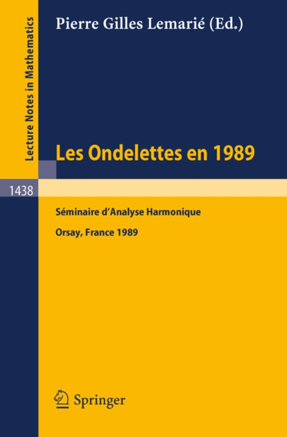 Les Ondelettes en 1989 (e-bog) af -