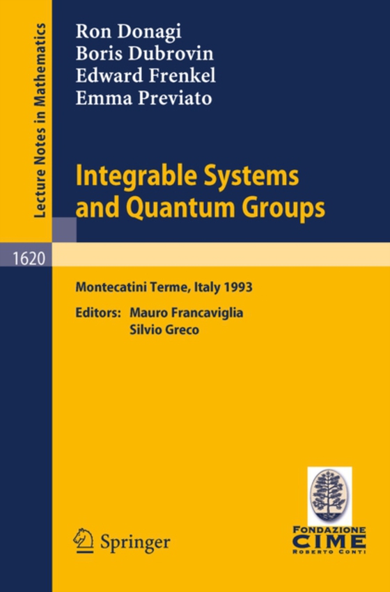 Integrable Systems and Quantum Groups (e-bog) af Previato, Emma