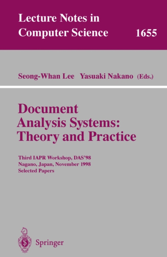 Document Analysis Systems: Theory and Practice (e-bog) af -