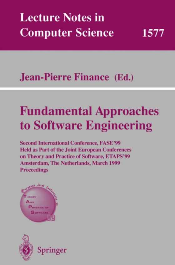 Fundamental Approaches to Software Engineering (e-bog) af -