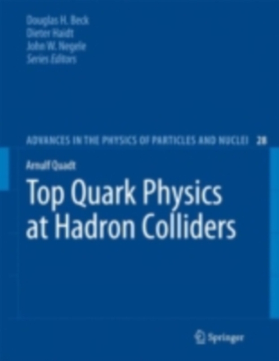 Top Quark Physics at Hadron Colliders (e-bog) af Quadt, Arnulf