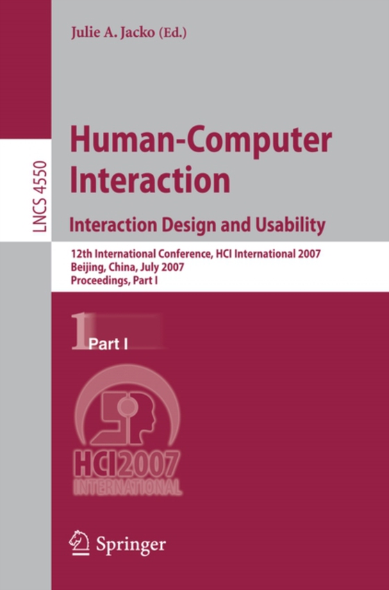 Human-Computer Interaction. Interaction Design and Usability (e-bog) af -