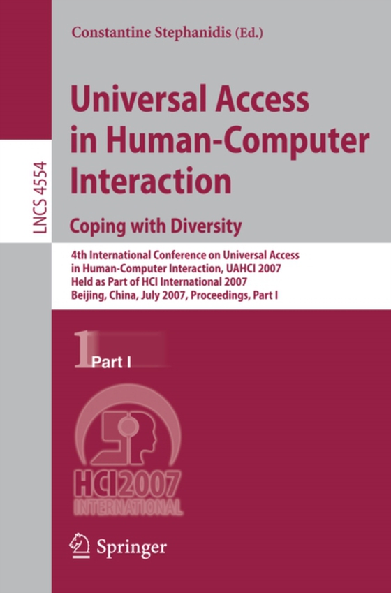 Universal Acess in Human Computer Interaction. Coping with Diversity (e-bog) af -