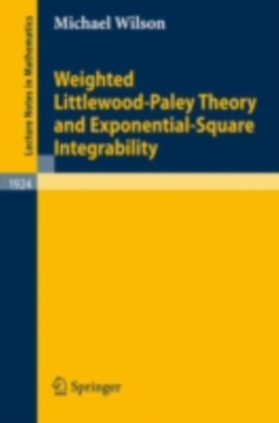 Weighted Littlewood-Paley Theory and Exponential-Square Integrability (e-bog) af Wilson, Michael