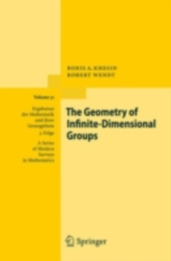 Geometry of Infinite-Dimensional Groups (e-bog) af Wendt, Robert