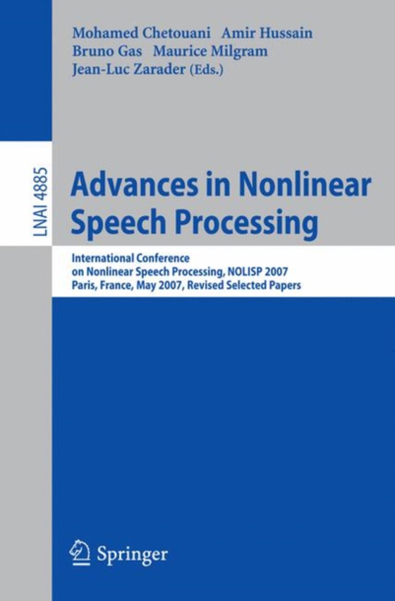 Advances in Nonlinear Speech Processing