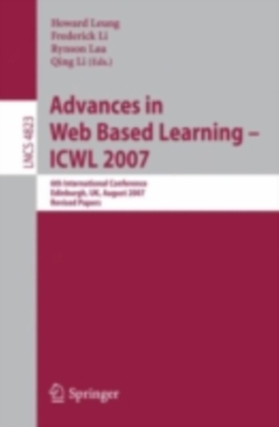 Advances in Web Based Learning - ICWL 2007 (e-bog) af -