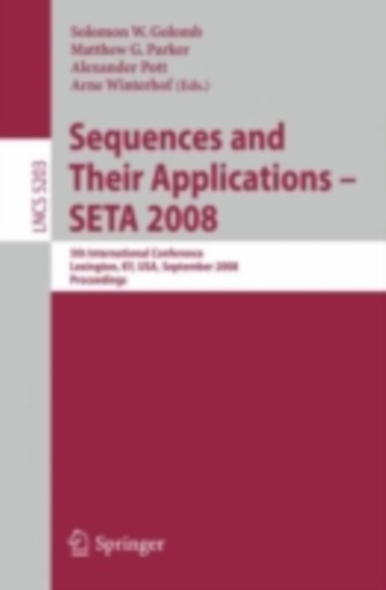 Sequences and Their Applications - SETA 2008 (e-bog) af -