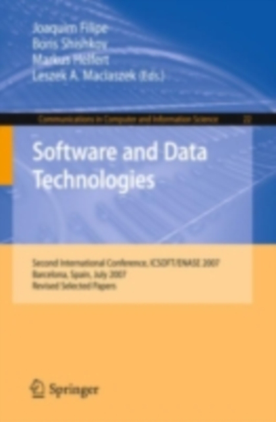 Software and Data Technologies (e-bog) af -