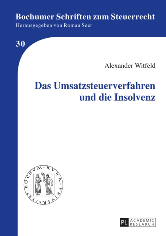 Das Umsatzsteuerverfahren und die Insolvenz (e-bog) af Alexander Witfeld, Witfeld