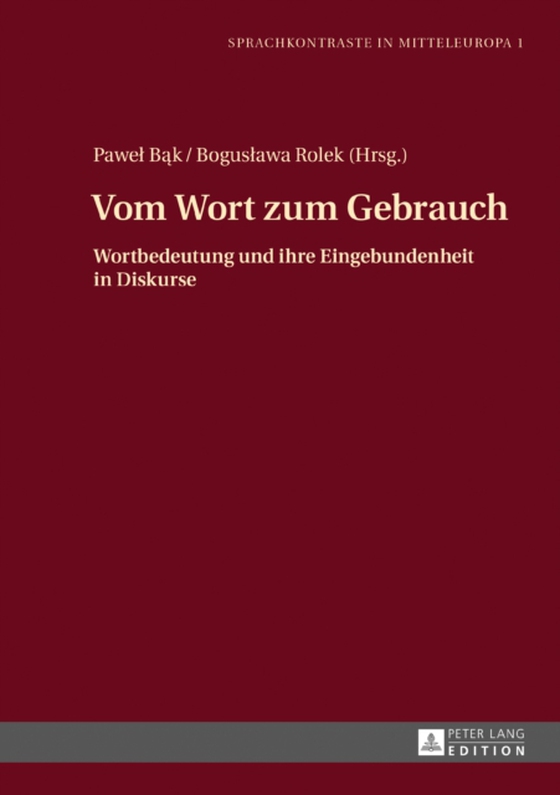 Vom Wort zum Gebrauch (e-bog) af -