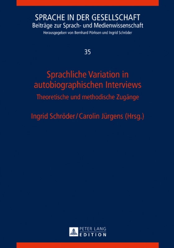 Sprachliche Variation in autobiographischen Interviews (e-bog) af -