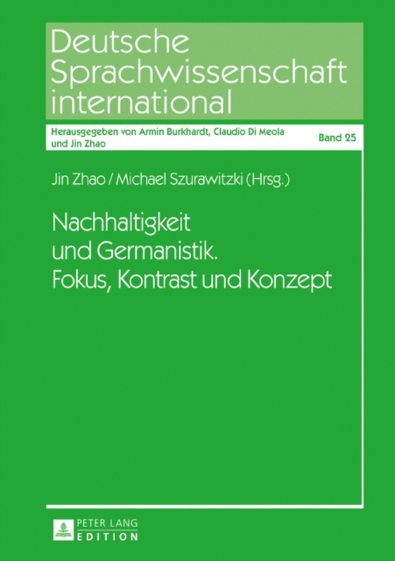 Nachhaltigkeit und Germanistik. Fokus, Kontrast und Konzept (e-bog) af -