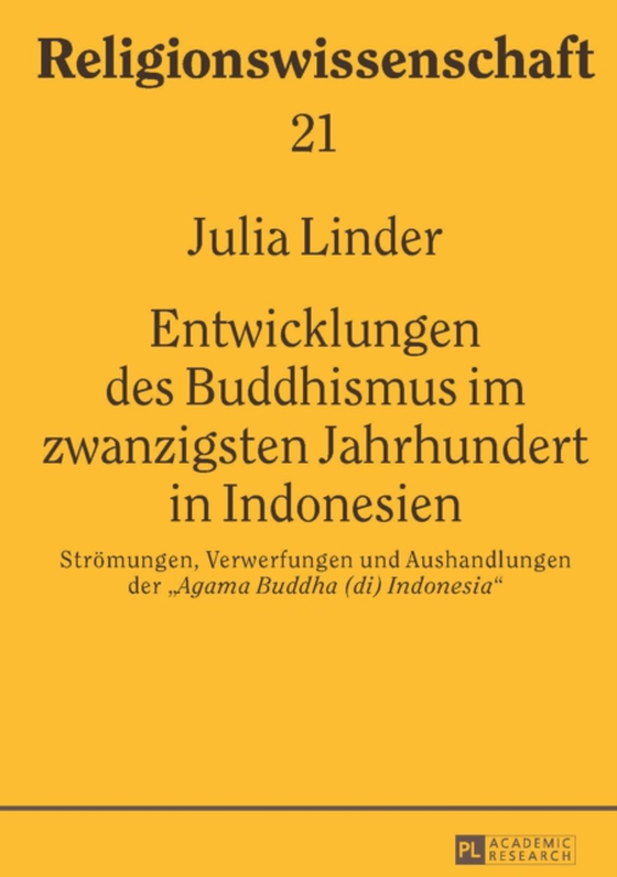 Entwicklungen des Buddhismus im zwanzigsten Jahrhundert in Indonesien