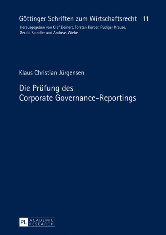 Die Pruefung des Corporate Governance-Reportings (e-bog) af Klaus Christian Jurgensen, Jurgensen