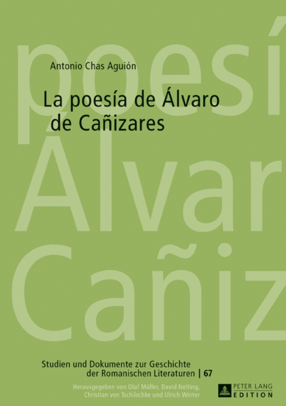 La poesía de Álvaro de Cañizares (e-bog) af Antonio Chas Aguion, Chas Aguion