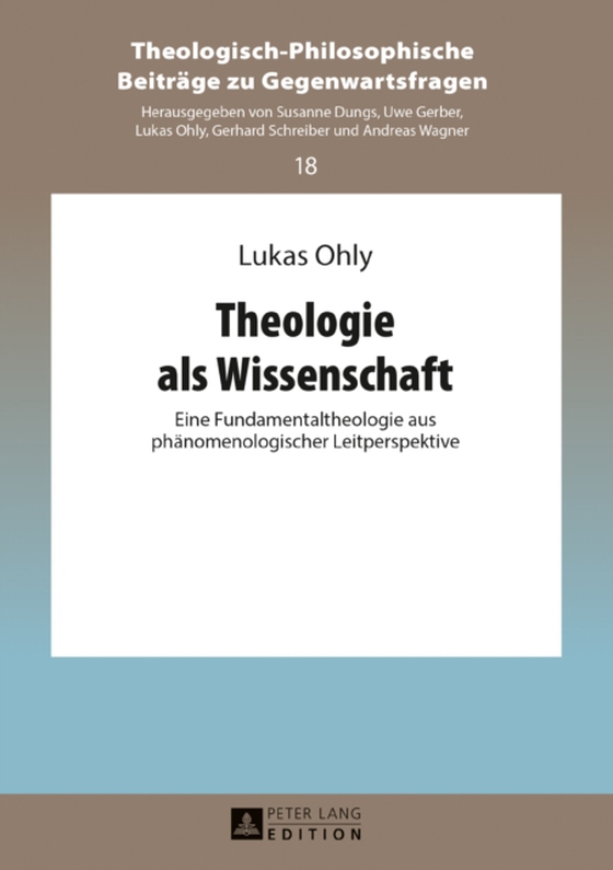 Theologie als Wissenschaft (e-bog) af Lukas Ohly, Ohly