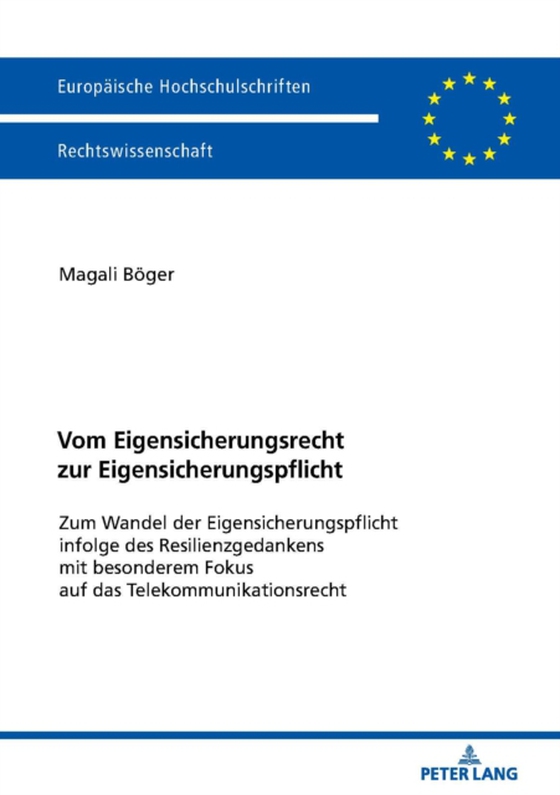 Vom Eigensicherungsrecht zur Eigensicherungspflicht (e-bog) af Magali Boger, Boger