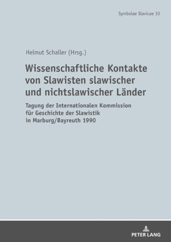 Wissenschaftliche Kontakte von Slawisten slawischer und nichtslawischer Laender (e-bog) af -