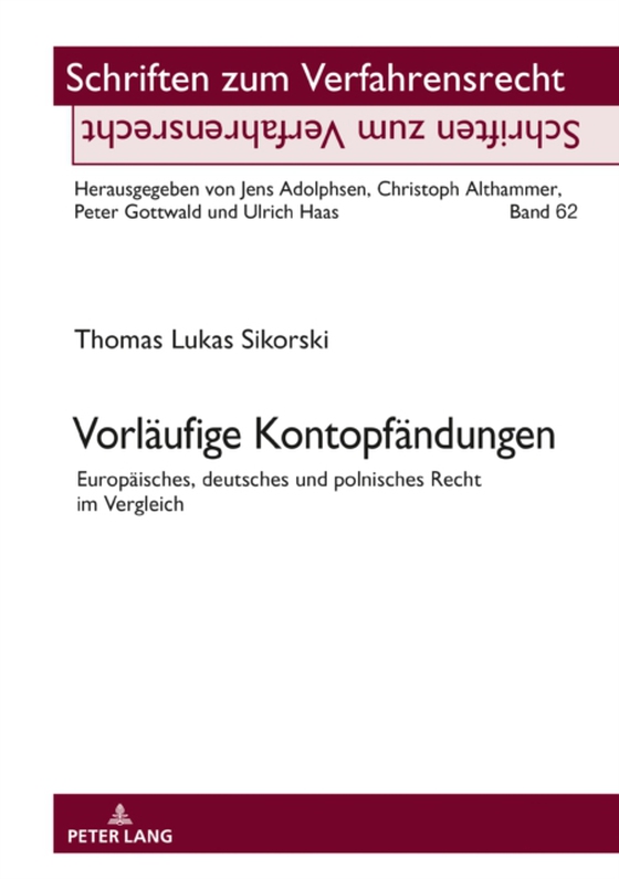 Vorlaeufige Kontopfaendungen (e-bog) af Thomas Lukas Sikorski, Sikorski